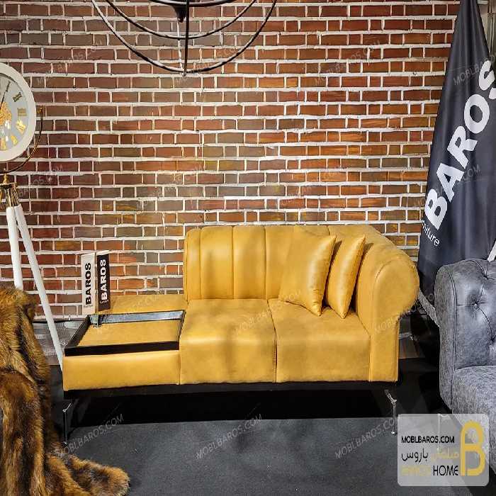 کاناپه زرد هارمونی