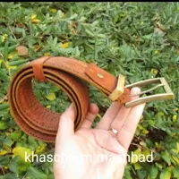 کمربند چرم طبیعی هورس شیک و پرفروش تیاراچرم مشهد