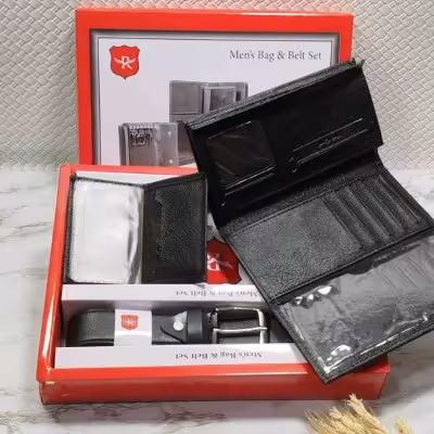 ست کیف پول وکمربند وجاکارتی