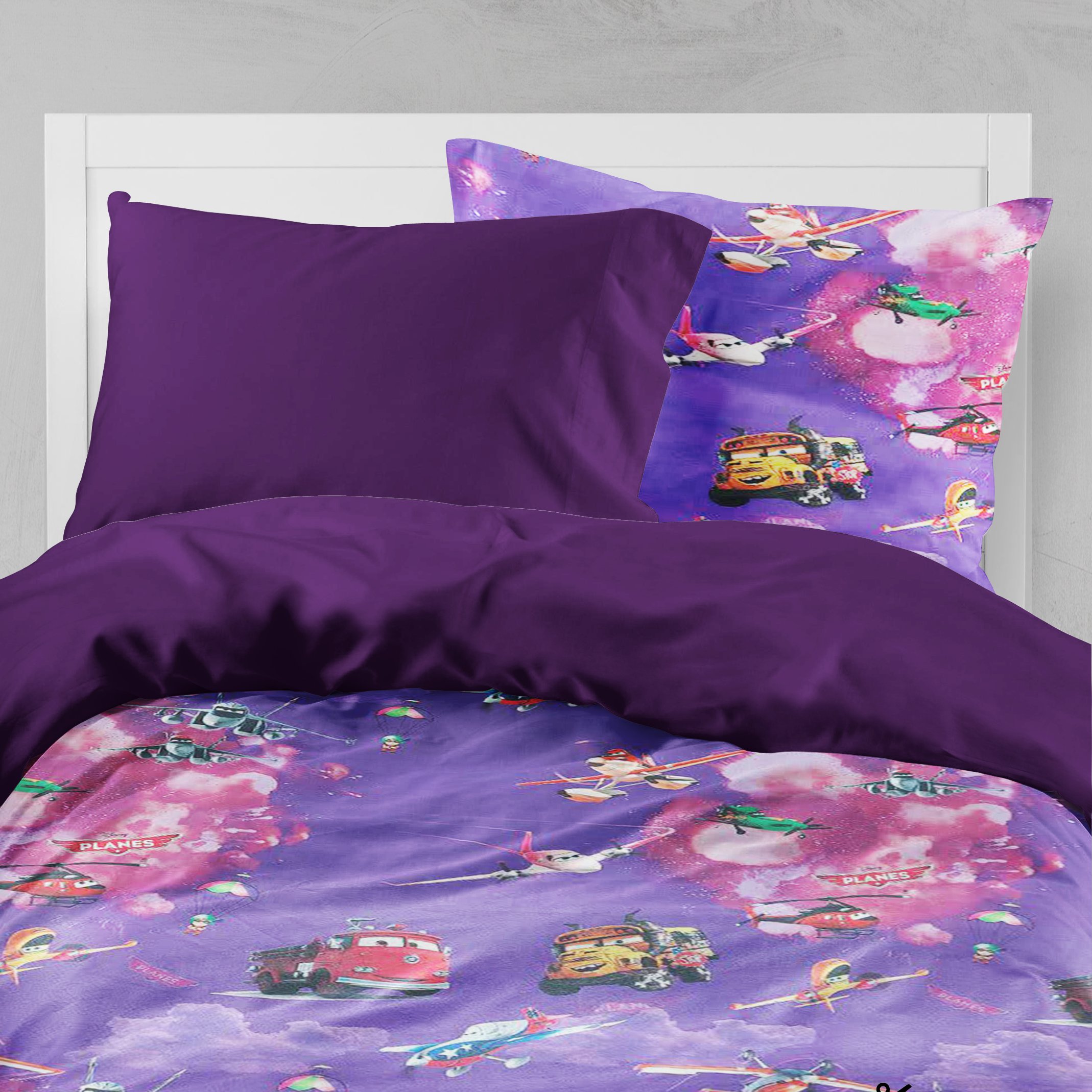 سرویس کاورروتختی سیناخواب مدل هواپیما 1نفره 4تکه