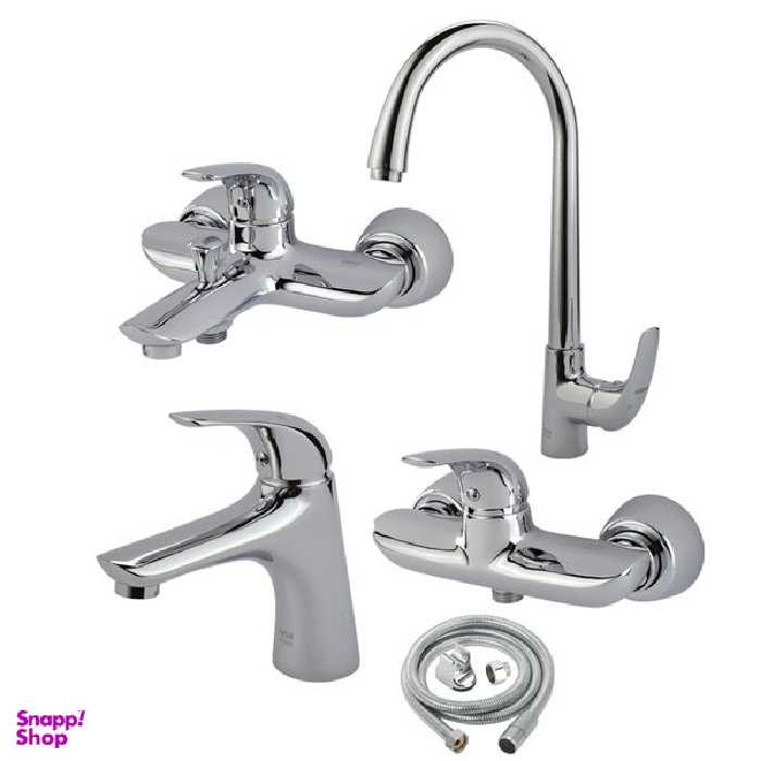 ست شیرآلات کسری مدل هیرمند مجموعه 5 عددی