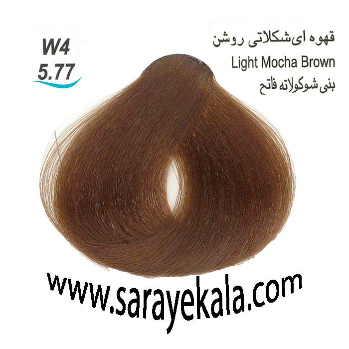 رنگ مو آرکیا W4 قهوه ای شکلاتی روشن