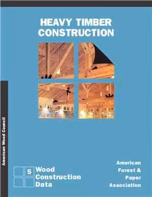 [PDF] دانلود کتاب Wcd5 - Heavy Timber Construction, 2003