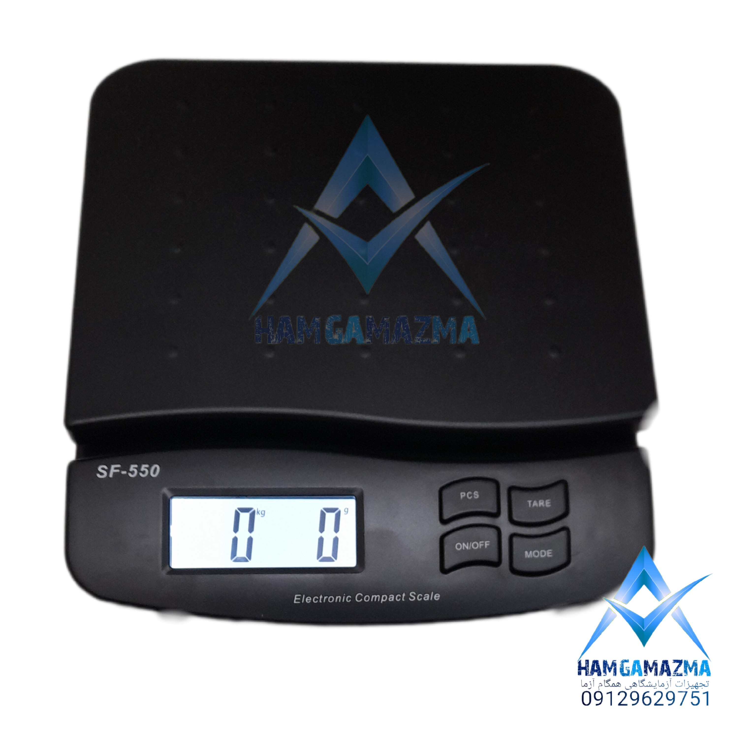 ترازو 25 کیلوگرم دیجیتال با دقت 1 گرم مناسب آشپزخانه و آزمایشگاه و غیره