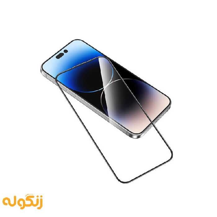 گلس گرین لاین مدل 9H Steve HD مناسب برای گوشی های موبایل 14 و 13 و 13 پرو Green Lion - زنگوله