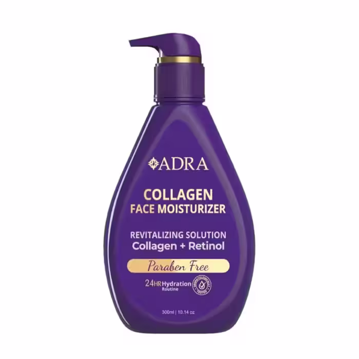 کرم آبرسان کلاژن و رتینول آدرا ADRA collagen face moisturizer
