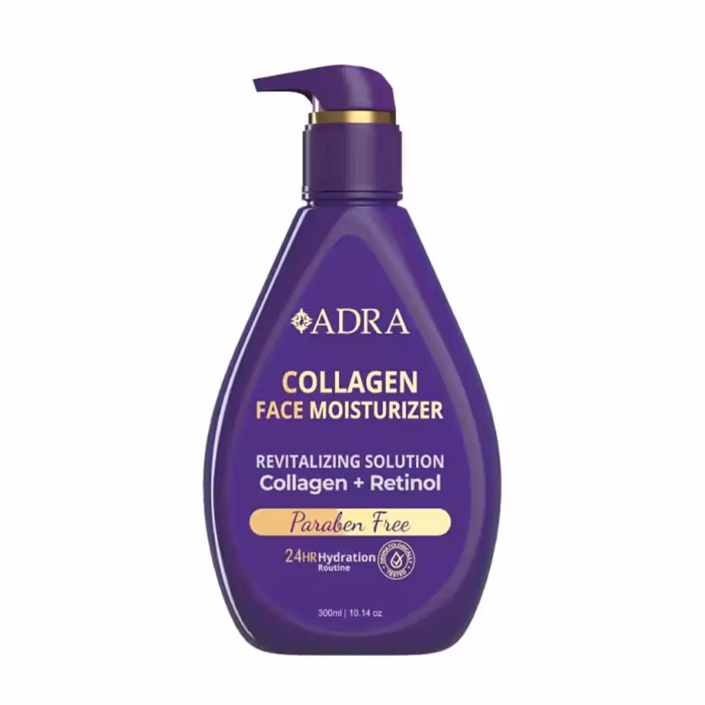 کرم آبرسان کلاژن و رتینول آدرا ADRA collagen face moisturizer