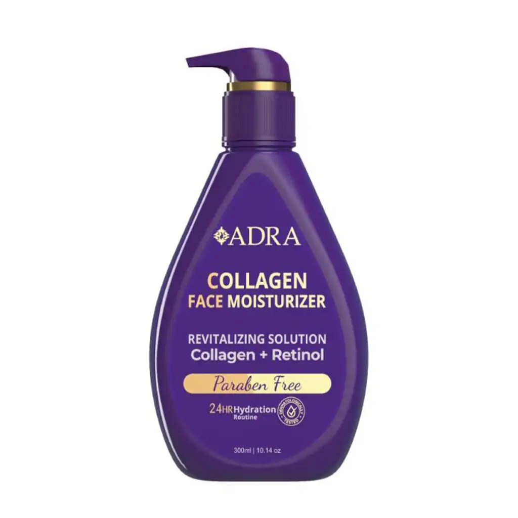 کرم آبرسان کلاژن و رتینول آدرا ADRA collagen face moisturizer