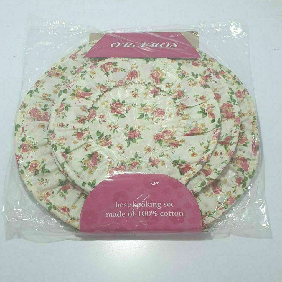 دمکنی سه تیکه با طرح ورنگ مختلف