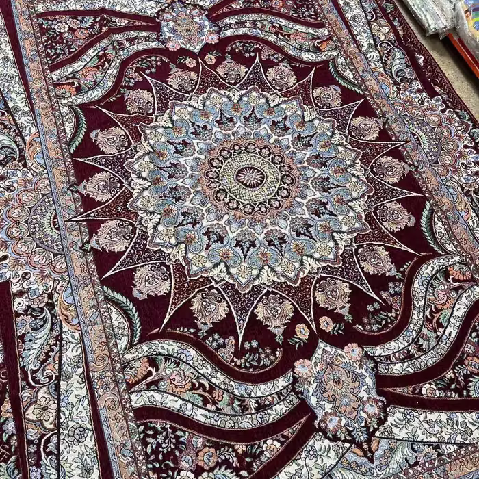 روفرشی 12 متری مخمل زرک دار . جنس اعلا 