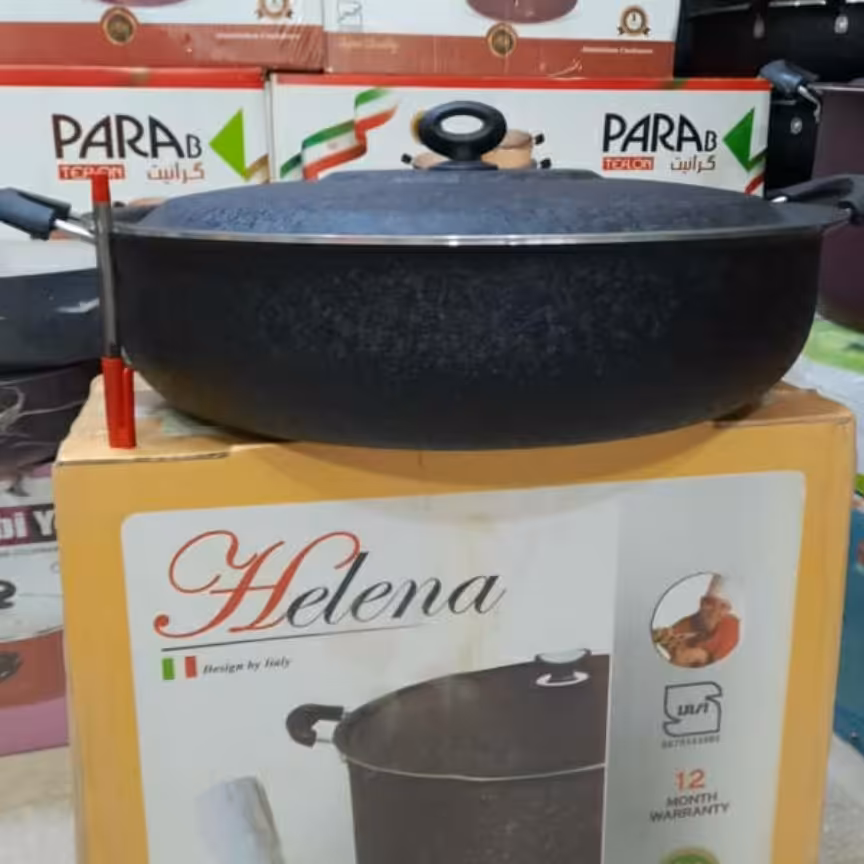 ماهیتابه گرانیتی ضخیم هلنا سایز 46