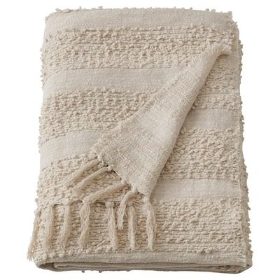 شال مبل ایکیا GOLSTARR رنگ طبیعی/بژ سایز 130x170