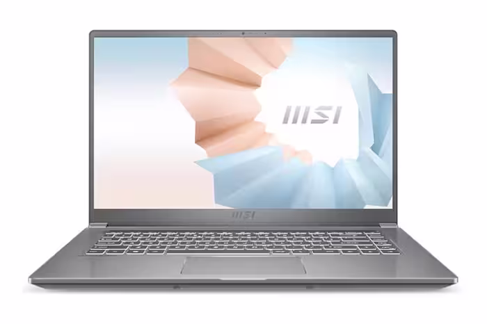 لپ تاپ 15.6 اینچی ام اس آی مدل Modern 15 A5M با پردازنده AMD Ryzen 5 5500U، رم 8GB، حافظه SSD 512GB و گرافیک AMD
