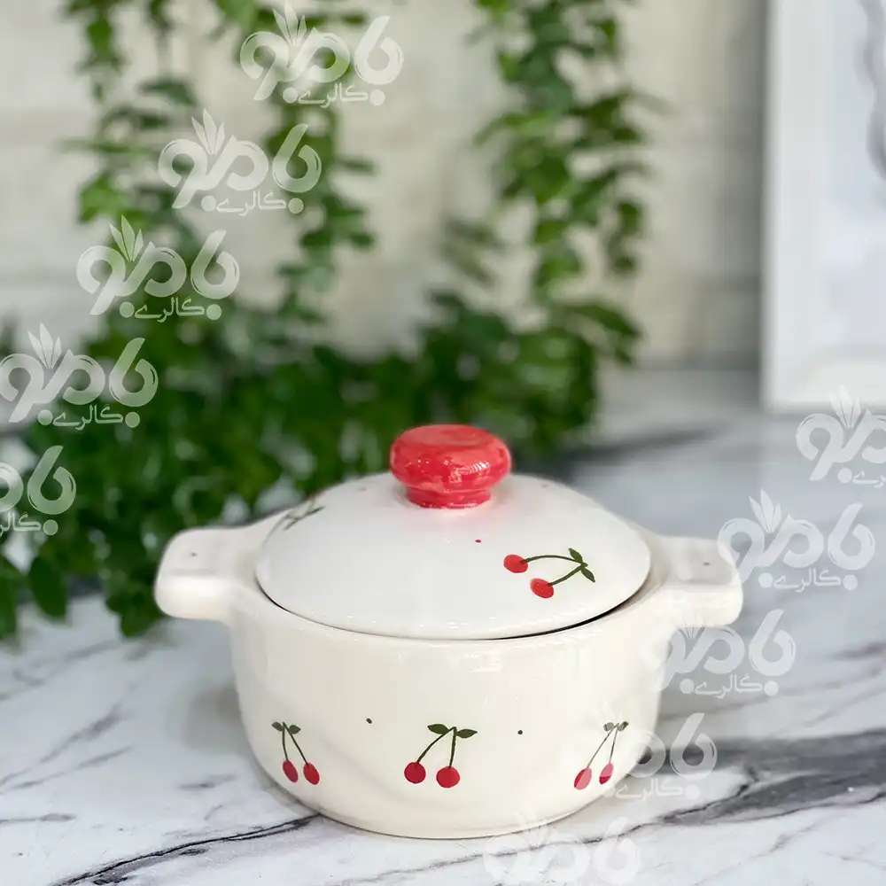 قابلمه سرامیکی میوه ای آلبالو