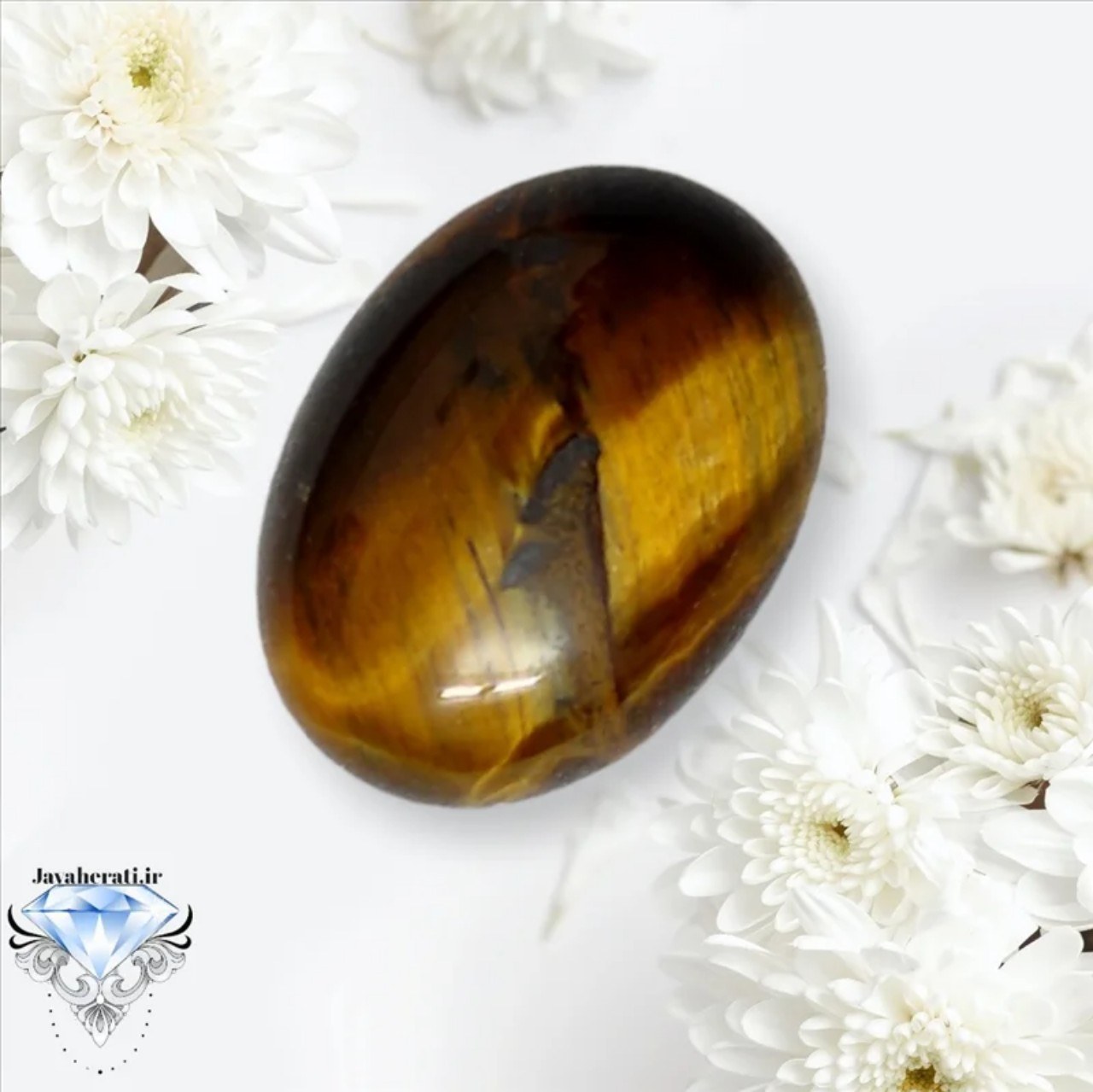 نگین چشم ببر  زیباو  معدنی 