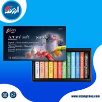 پاستل گچی گالریا 12 رنگ