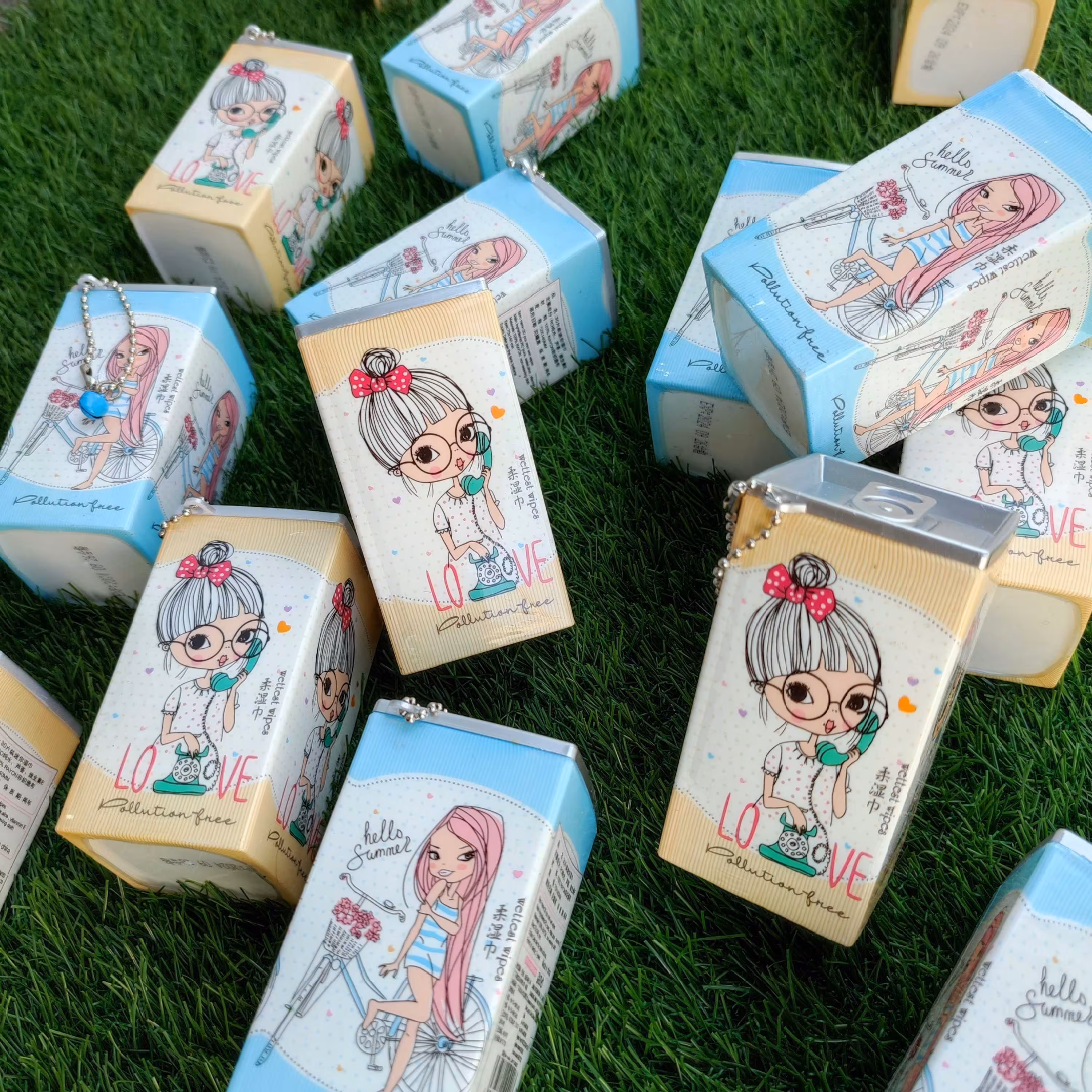 دستمال مرطوب فانتزی 