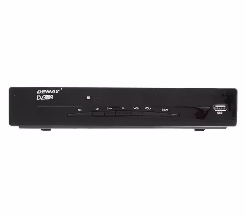 گیرنده دیجیتال دنای مدل (STB1011H (HEVC به همراه کابل AV