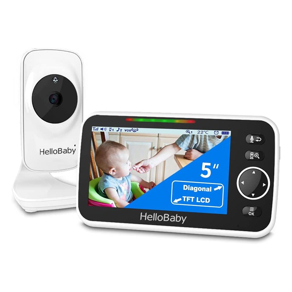 مانیتور و دوربین کودک  5 اینچی HelloBaby