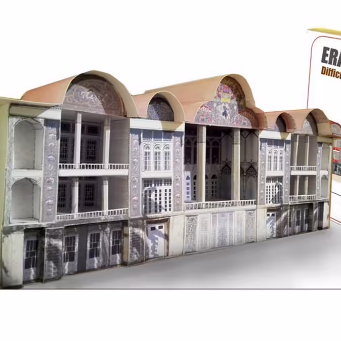 کیت ساخت ماکت  کاخ ارم شیراز