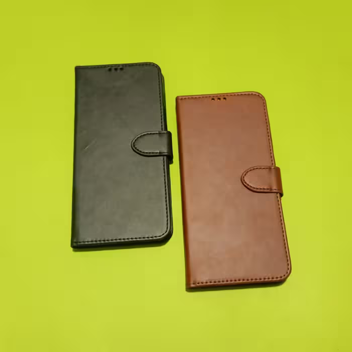 کیف کلاسوری چرمی مگنتی جا کارتی دار مناسب برای گوشی موبایل شیائومی redmi note9