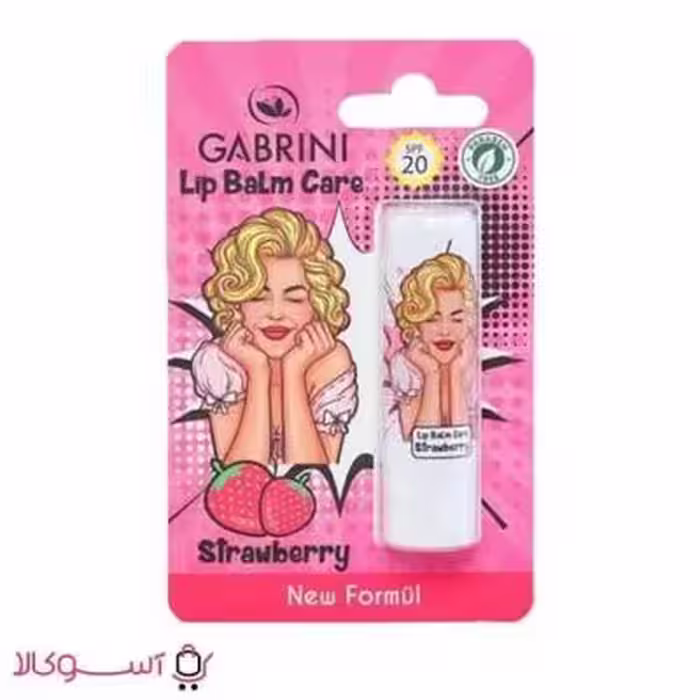 بالم لب گابرینی مدل strawberry وزن 50 گرم