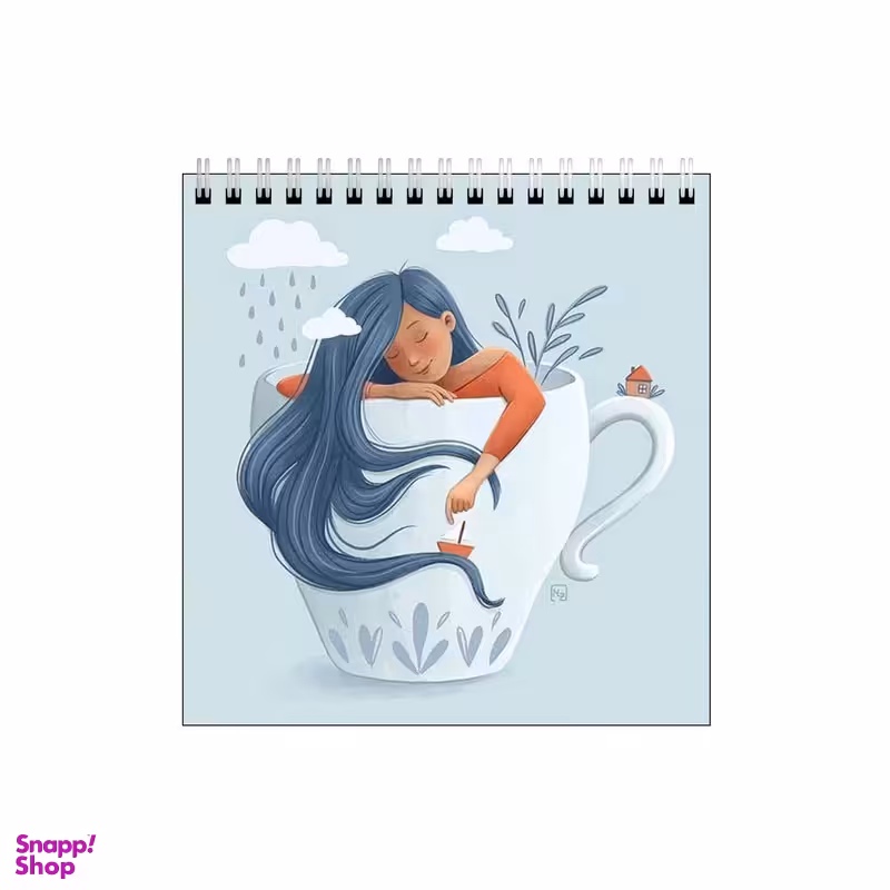 دفتر طراحی بامبیلیپ طرح دختر دریا کد 0639512