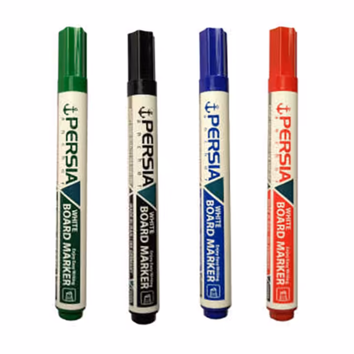 ماژیک وایت برد پرشیا کد A212  بسته 4 عددی
