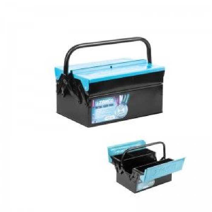 جعبه ابزار فلزی زانکو دو طبقه 20 سانت بلند اتومات مدل Z-MTB322