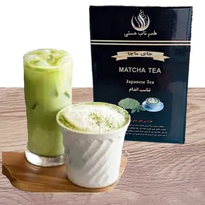 چای ماچا یک کیلویی مناسب باشگاه همراه هدیه ( ماتچا matcha)