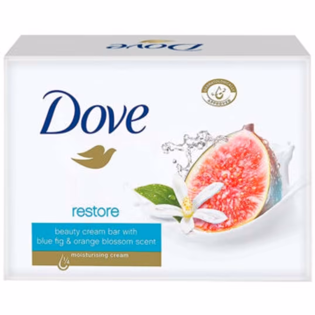 صابون داو حاوی انجیر و گل  پرتغال و حاوی کرم داو ساخت آلمان  اورجینال 