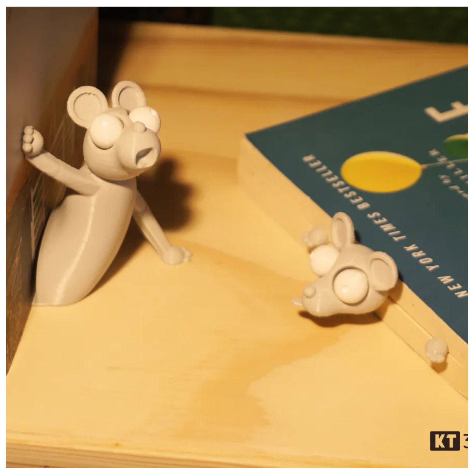 نگهدارنده و نشانگر کتاب طرح موش- بسته دو عددی- نگهدارنده کتاب- سدیدشاپ 