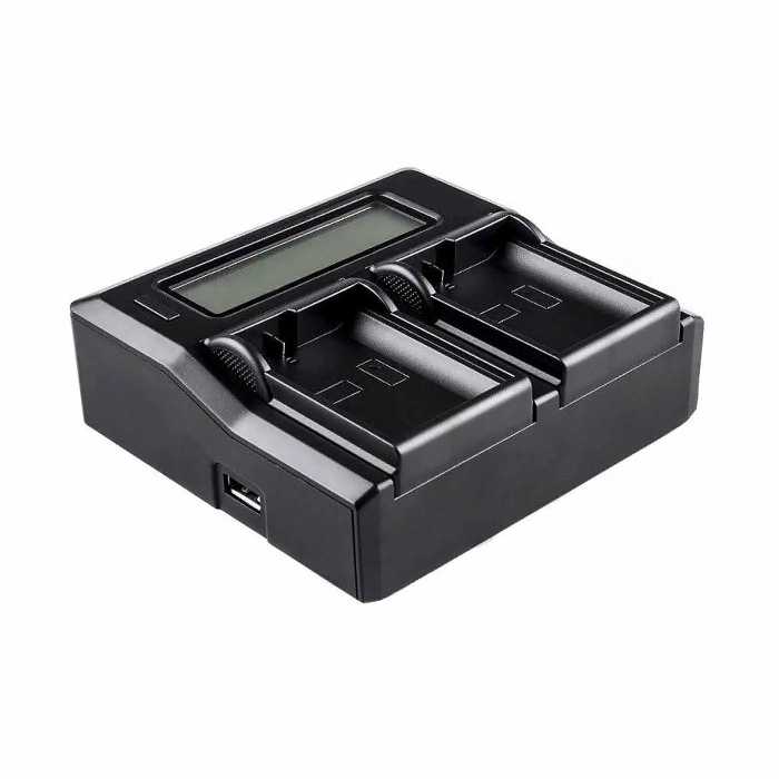 شارژر دوبل Coolcam Dual Battery Charger LP-E6