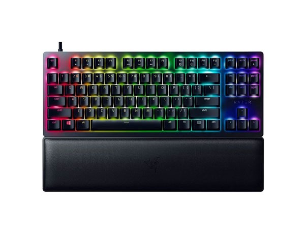 کیبورد مخصوص بازی ریزر مدل Huntsman V2 TKL Purple Switch