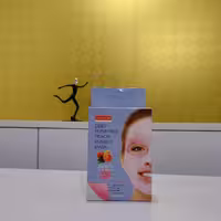 ماسک پاک کننده عمیق حبابی هلو CHOVEMOAR با جذب فوق العاده و بدون حساسیت 
