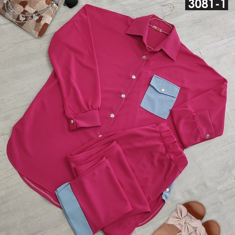 ست بلوز و شلوار راحتی سایز بزرگ سایز 44 تا 60