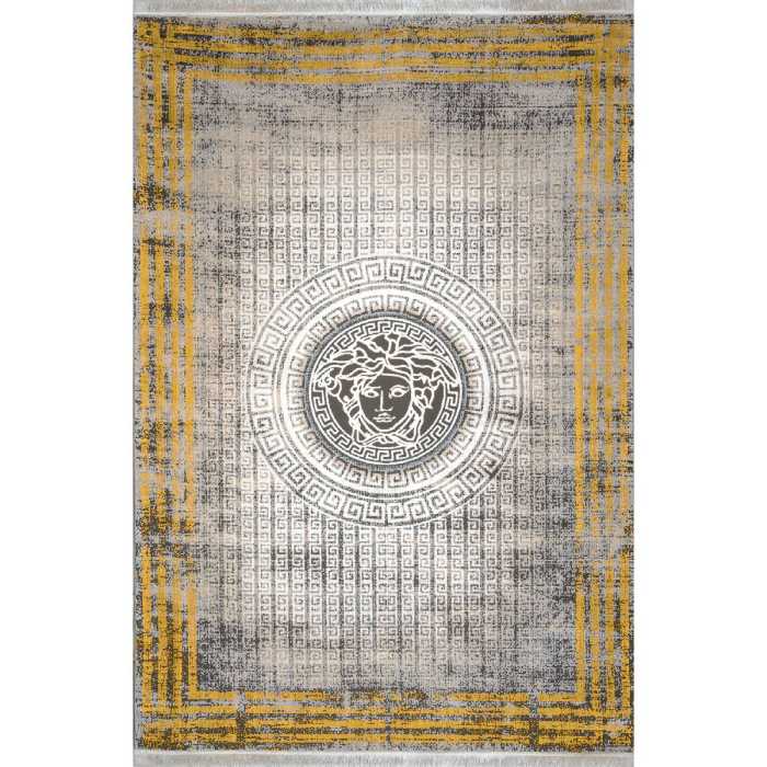 فرش ماشینی افرند طرح پتینه کد 6632 (شش متری)