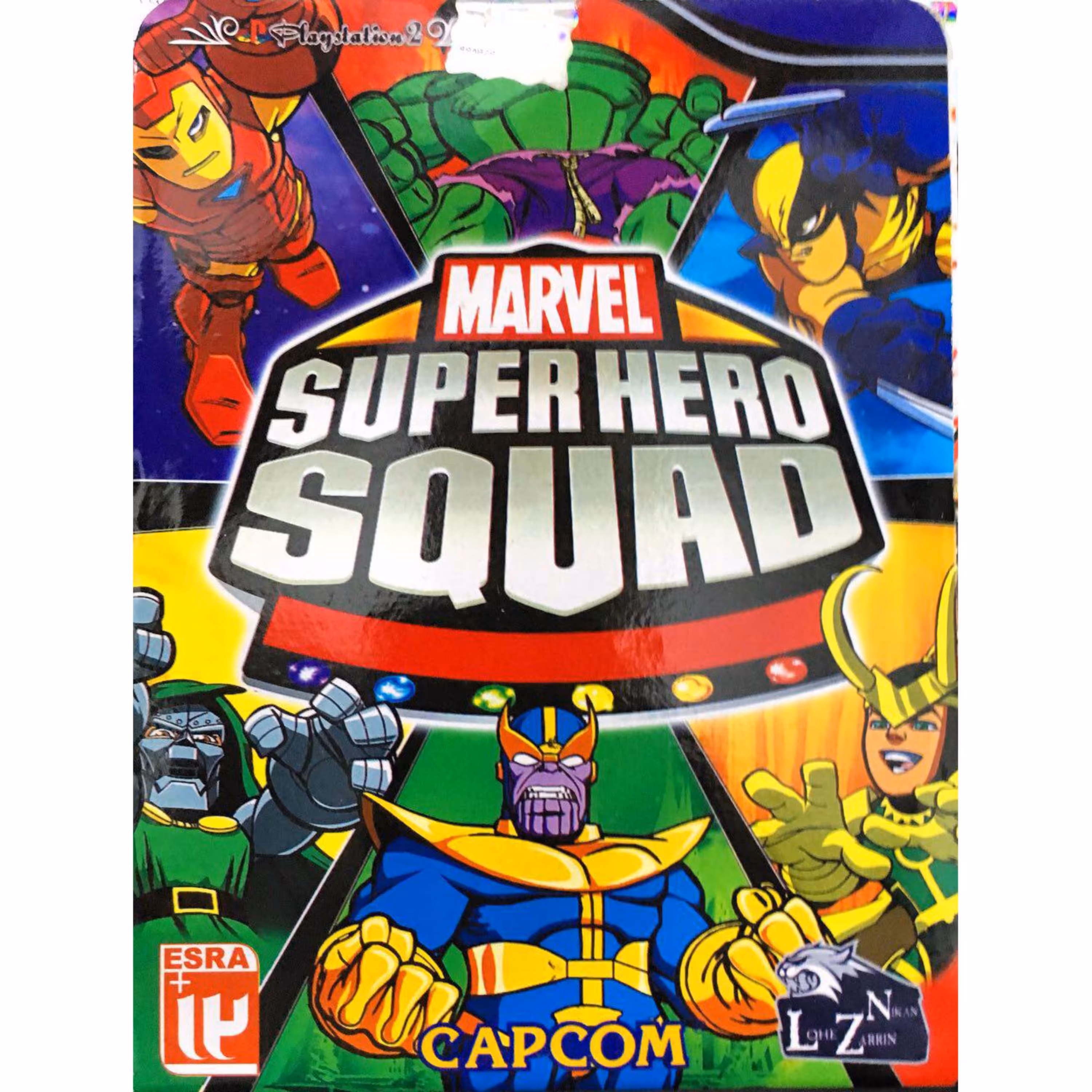 بازی پلی استیشن 2 Marvel Super Hero Squad