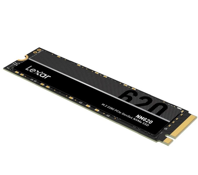 حافظه SSD لکسار NM620 M.2 ظرفیت 512 گیگابایتLexar NM620 M.2 2280 NVMe SSD 512GB SSD Drive