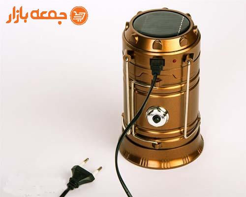 فانوس خورشیدی دوطرفه