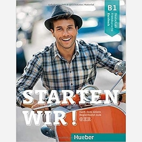 کتاب آلمانی اشتارتن ویر Starten wir B1 (گلاسه تمام رنگی سیمی) اصل