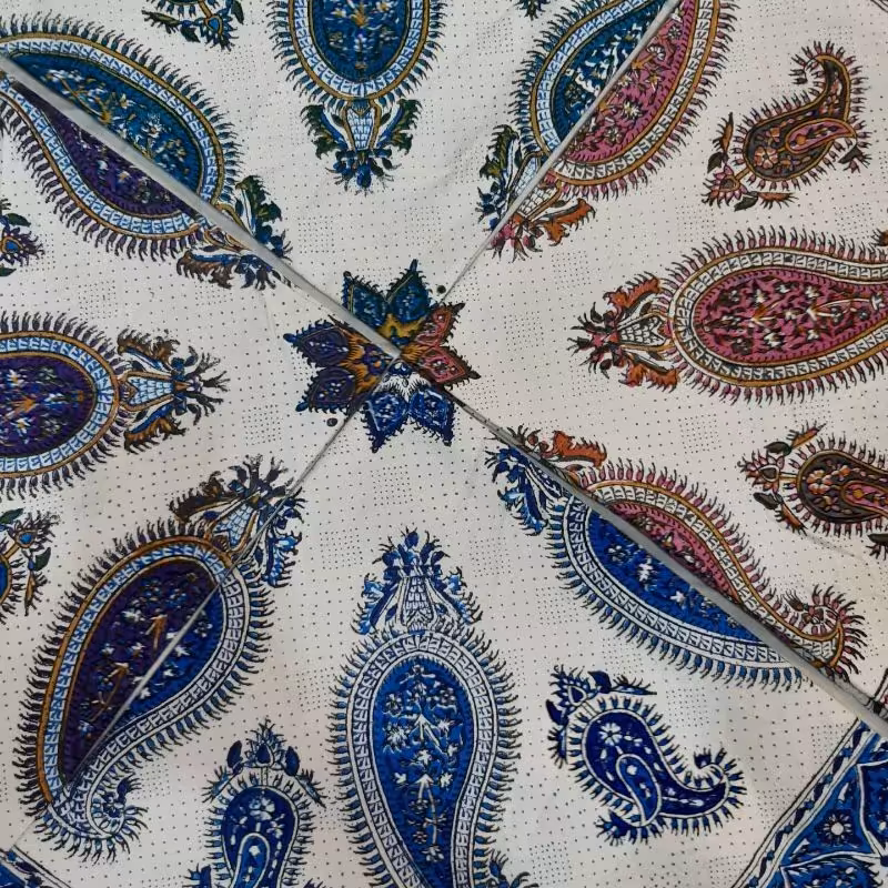 سفره قلمکارپنبه یک دریک ابی درابی  درطرحهای متفاوت 