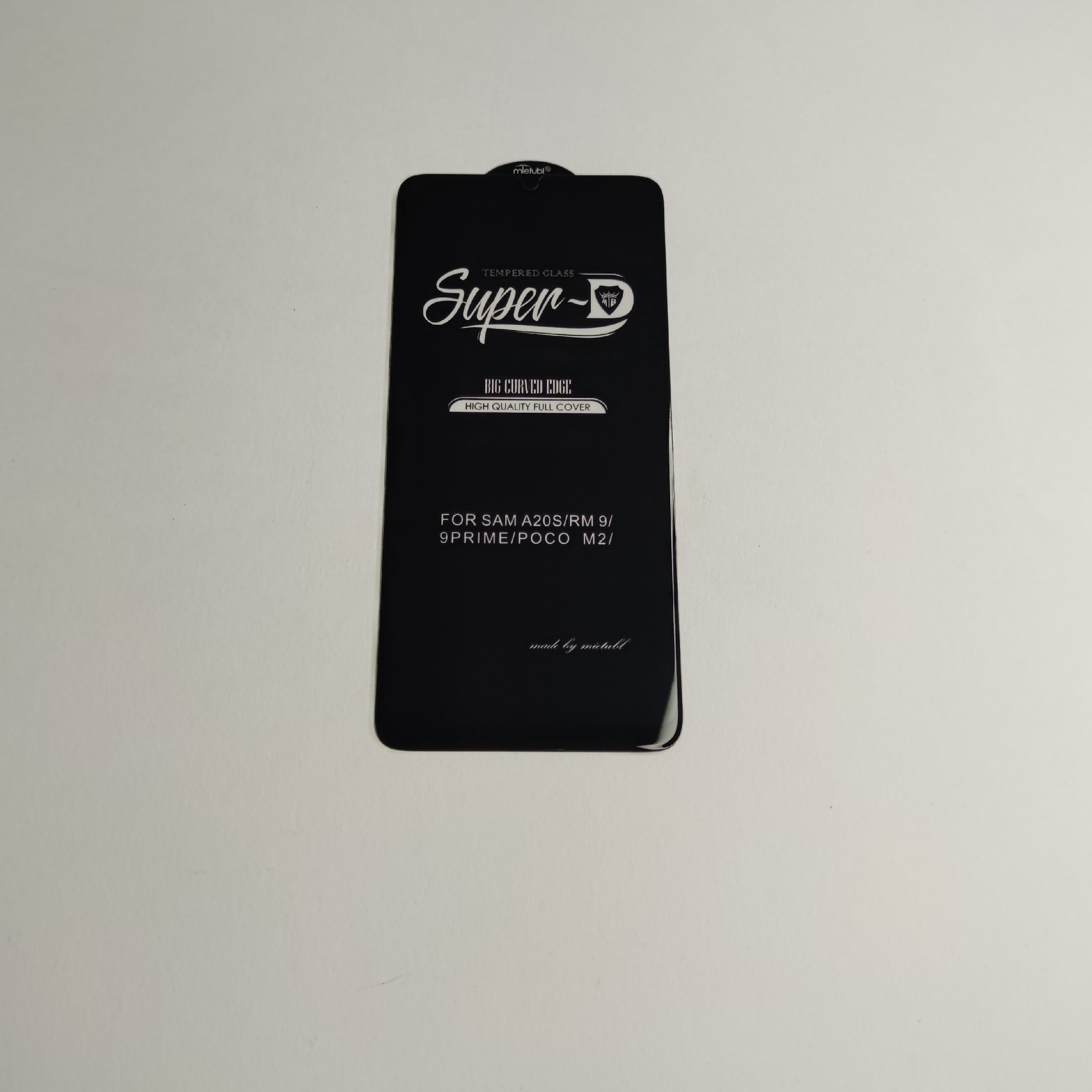 محافظ صفحه نمایش شیشه ای شفاف مدل Super D برند میتوبل مناسب برای گوشی موبایل
Poco m2