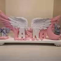 استند اسم یسنا ساخته شده با پودرسنگ هنری ترک 