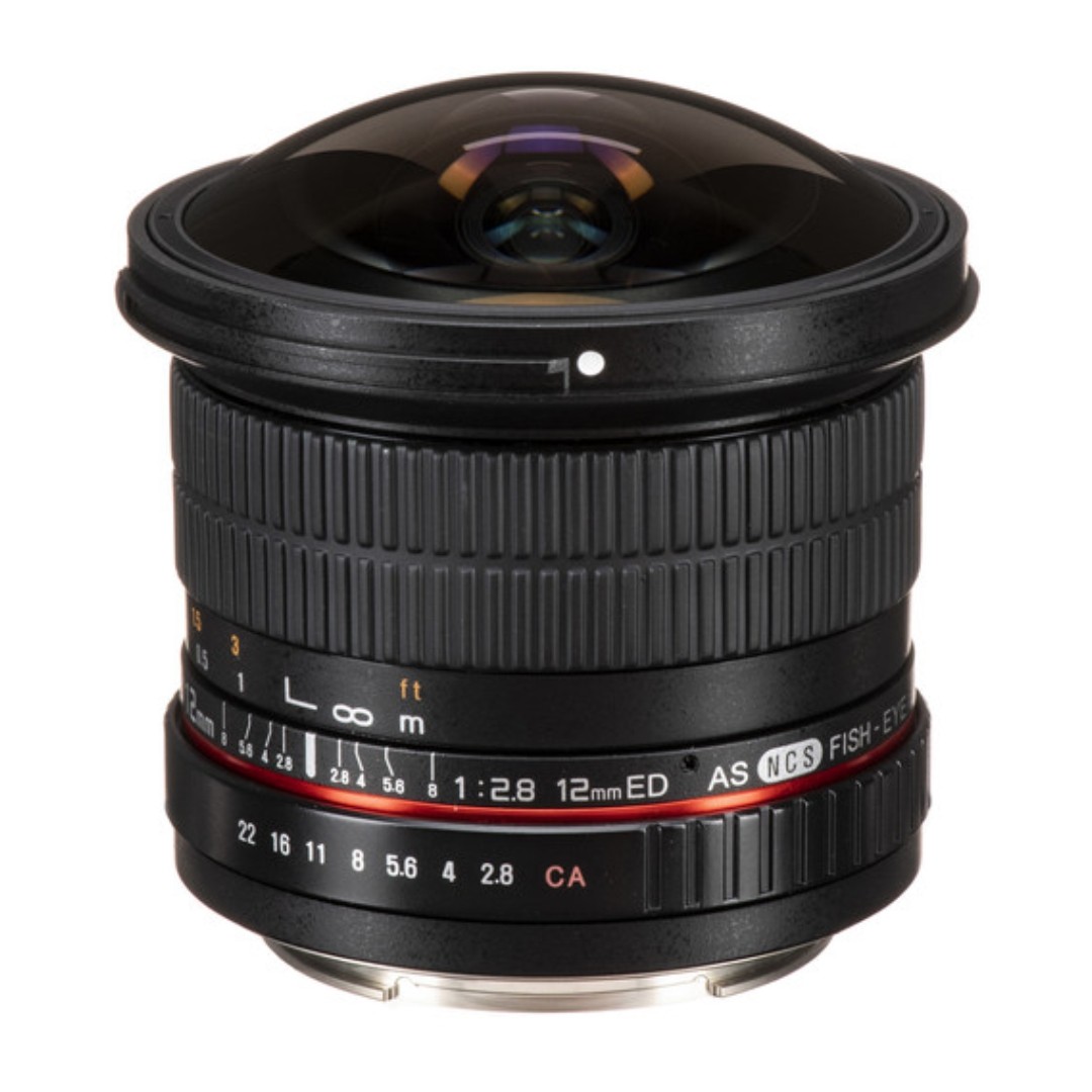 لنز سامیانگ Samyang 12mm f/2.8 ED AS NCS Fisheye Lens for Canon EF Mount