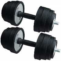 دمبل 10 کیلوگرمی متغییر مدل D1 بسته 2 عددی