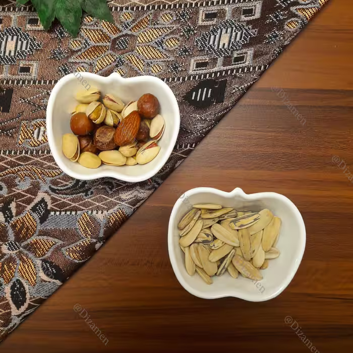 کاسه کوچک فانتزی طرح سیب 6 عددی
