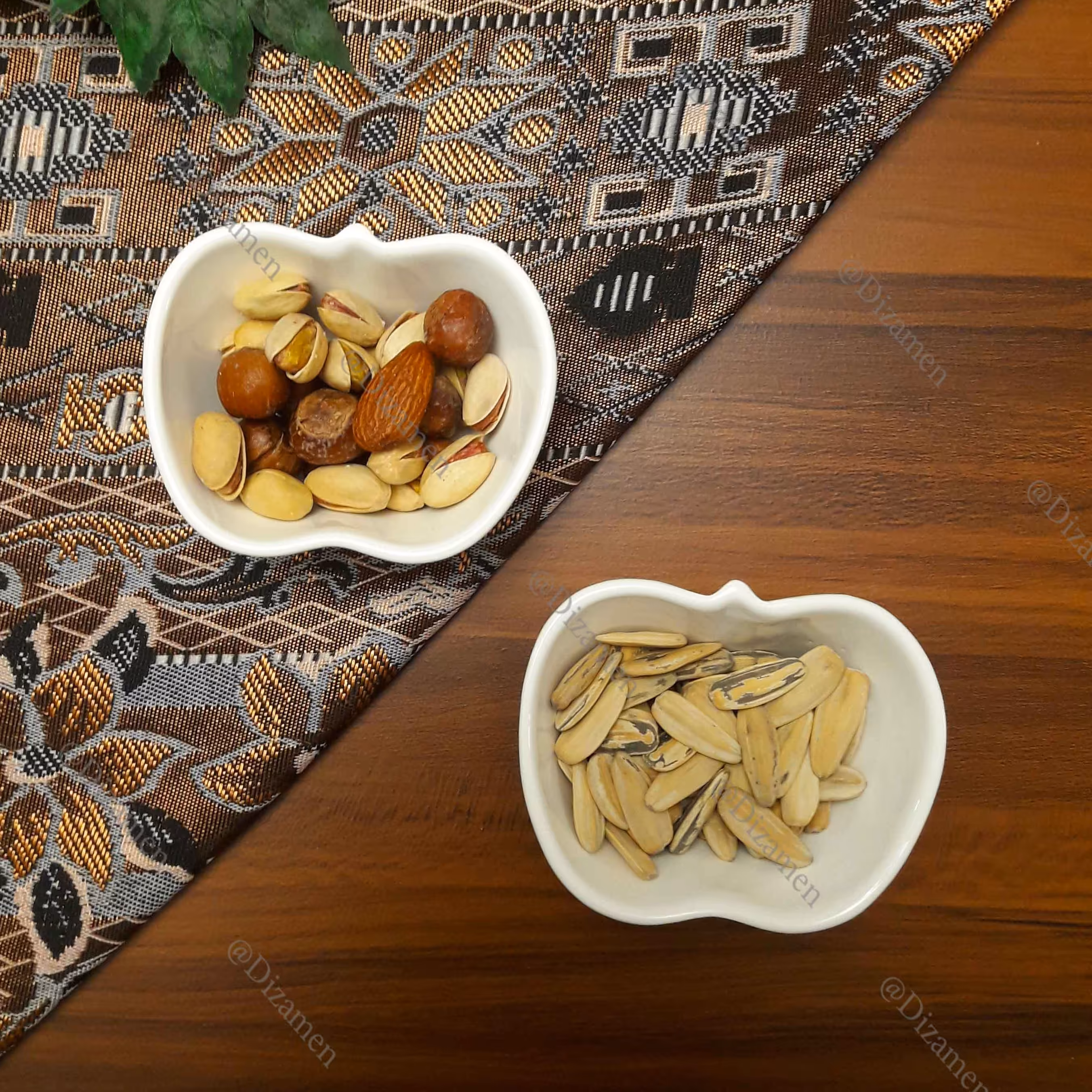 کاسه کوچک فانتزی طرح سیب 6 عددی