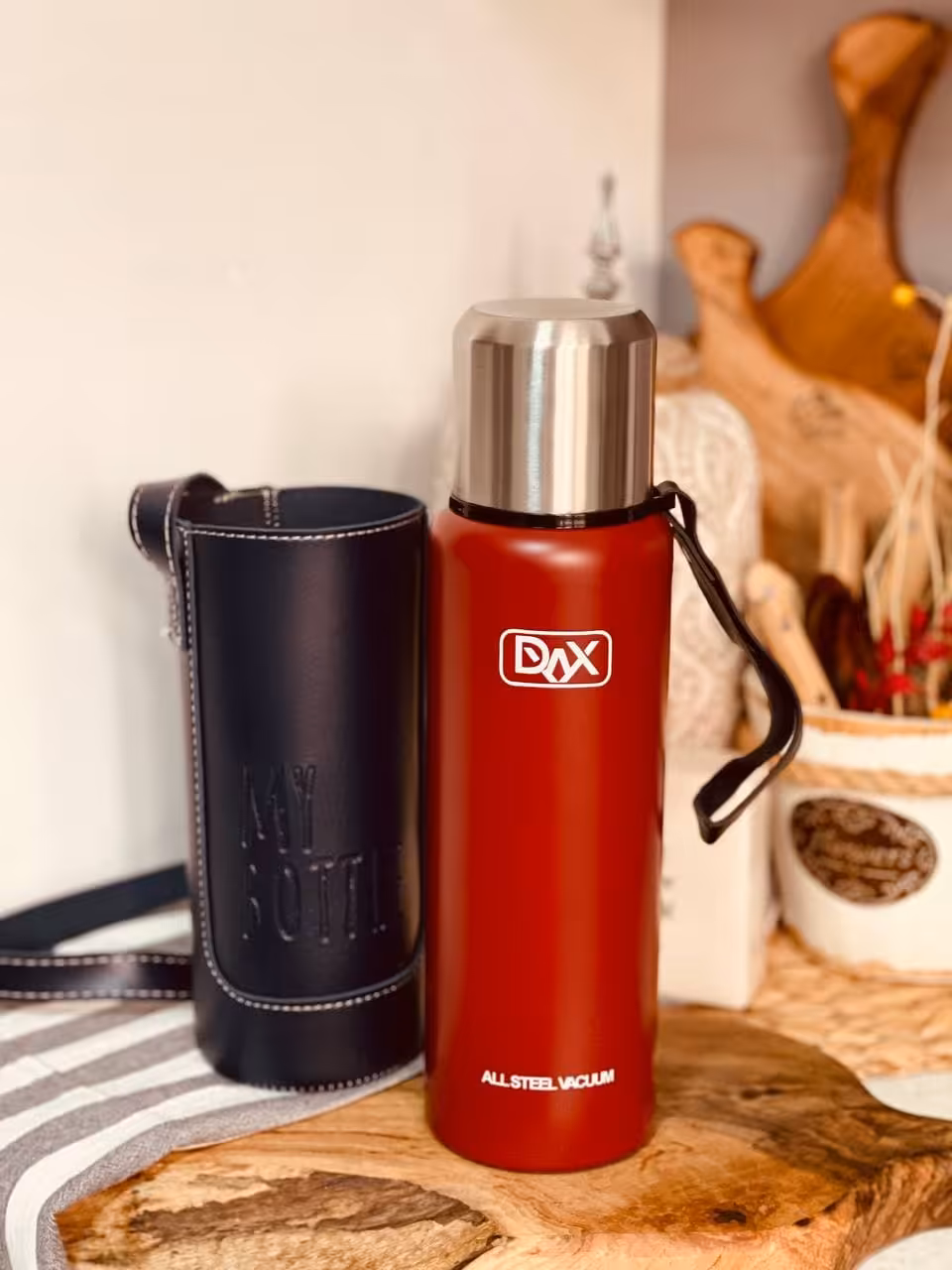 فلاسک 1 لیتری کاوردار