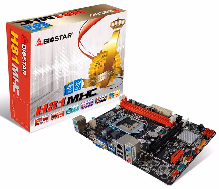 مادربورد بایوستار مدل اچ 81 ام اچ سی